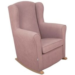 Micuna Butaca Mecedora de lactancia reclinable Nanny Relax. Rosa claro niño