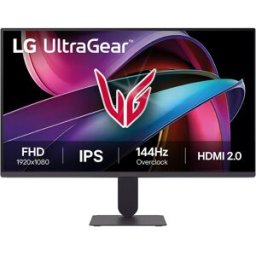 LG Monitor PC Gaming 60,4 cm (23,8') UltraGear 24G411A-B, 144 Hz, Full HD, AMD FreeSync. Gris