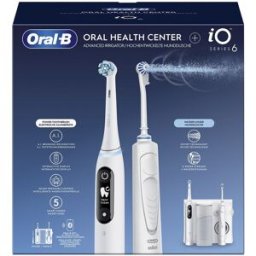 ORAL BXX Cepillo de dientes eléctrico + irrigador bucal Oral-B. Blanco