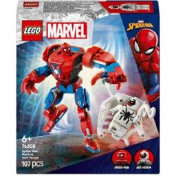 Lego Juego de construcción Armadura Robótica de Spider-Man vs. el Anti-Venom Marvel - 76308.