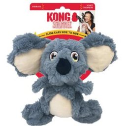 Kong Juguete para perros peluche koala Scrumplez. Gris