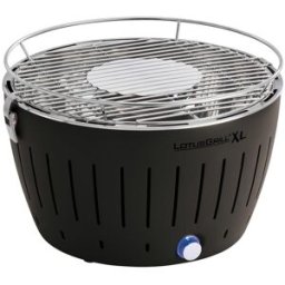 LotusGrill Barbacoa de carbón portátil LostusGrill XL. Antracita