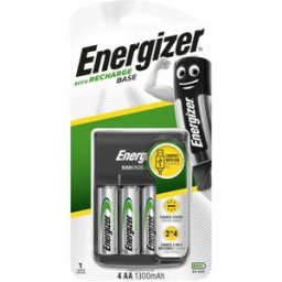 Energizer Cargador USB + 4 Pilas AA LR06. (AA / LR06 1,5V)
