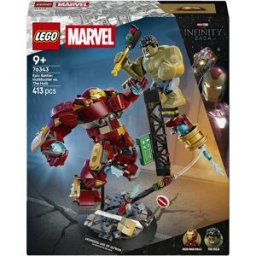 Lego Juego de construcción Batalla Legendaria: Hulkbuster vs. Hulk Super Heroes Marvel - 76343.