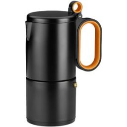 Bra Cafetera acero inoxidable Efficient . (6 Tazas) Negro
