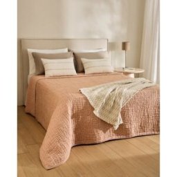 El Corte Inglés Edredón algodón Handa. (Cama 105 cm) Rosa