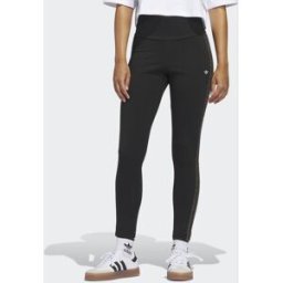 Adidas Mallas de Mujer Leopard 3 bandas Originals. (XS) Negro
