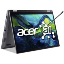Acer Convertible 2 en 1 Aspire Spin 14, Intel Core Ultra 5-115U, 16 GB, 1TB SSD, 14', W11. Gris
