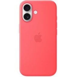 Apple Funda de silicona con MagSafe para iPhone 17 Guayaba intenso. Guayaba intenso