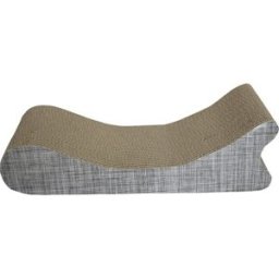 Fred & Rita Rascador para gatos ola cartón. Marrón