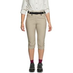 Trangoworld Pantalón pirata de mujer Nzilo . (S) Topo