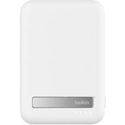 Belkin Batería externa magnética 8000 mA/h con Qi2 15W. Blanco