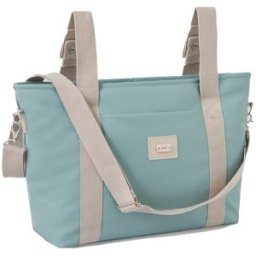 PAZ Rodríguez Bolso bandolera para silla colección Momo. Verde niño