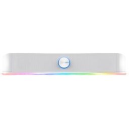 Trust Barra de sonido para PC Gaming GXT 619 Thorne blanco. Negro
