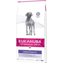 Eukanuba Veterinary Diets Pienso para perros adultos Eukanuba Dermatosis pescado Dietas Veterinarias. (12 Kg)