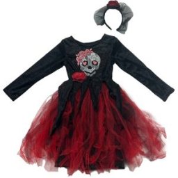 El Corte Inglés Disfraz calavera niña . (De 3 a 5 años)