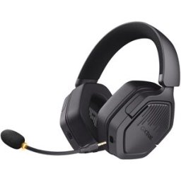 Trust Auriculares Diadema con micrófono para Gaming GXT493 Carus. Negro