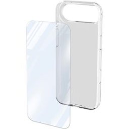 Cellular Line Kit: Funda + protector de pantalla para iPhone Air. Transparente