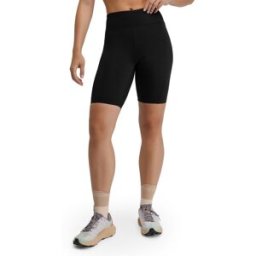Siroko Mallas cortas trail running mujer West Black . (XS) Negro
