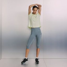 Boomerang Malla pirata de running de mujer . (S) Verde oscuro