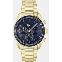 Lacoste Reloj de hombre Boston 2011381 cronógrafo de acero dorado. Oro