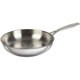 Kuhn Rikon Sartén de acero inoxidable sin antiadherente Allround . (Sartén de 24 cm) Acero