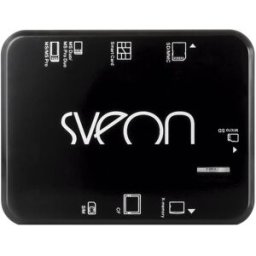 Sveon Lector de DNI electrónico + Tarjetas + SIM + CF . Negro