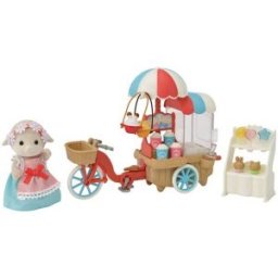 Sylvanian Families Puesto de palomitas de Bárbara Oveja.
