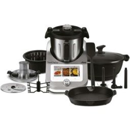 Ufesa Robot de cocina multifunción TotalChef RK7. Plata / Negro