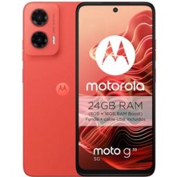 Motorola moto g35 5G 8GB + 256GB Móvil libre. (256 GB + 8 GB RAM) Rojo