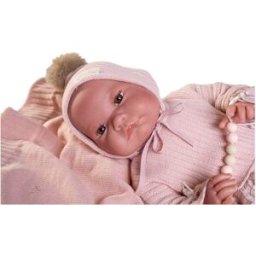 Muñecas Antonio Juan Muñeco bebé Sweet Reborn Nica con Toquilla Muñecos Antonio Juan.