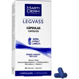 MartiDerm 60 Cápsulas Colágeno Legvass Bodycare .