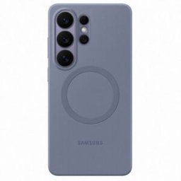 Samsung Funda silicona magnética violeta para Galaxy S26 Ultra. Violeta