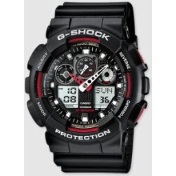 Casio Reloj de hombre G-SHOCK GA-100-1A4ER Luz LED automática. Negro