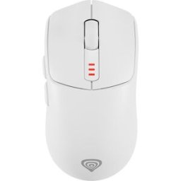 Génesis Ratón Gaming Genesis Zircon 500, RF Wireless + Bluetooth + USB-C. Blanco