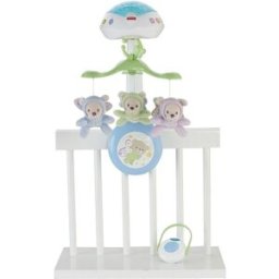 Fisher-Price Móvil ositos voladores juguete de cuna carrusel proyector para bebé .