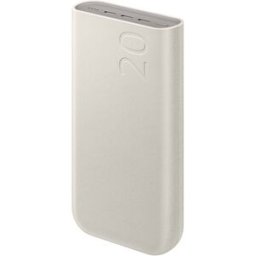 Samsung Batería externa 20.000 mAh con carga rápida de hasta 45W. Beige