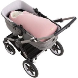 Cambrass Saco para capazo cruzado Norababybags by classic. Rosa pastel niño