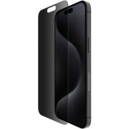 Belkin Protector de pantalla Tempered Glass Privacy para iPhone 15 Pro Max.