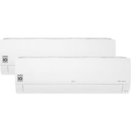 LG Aire acondicionado Multisplit 2x1 Inverter ML99C32.SET con 2.150 + 2.150 frig/h. Blanco