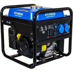 Hyundai Generador Inverter Monofásico Abierto Gasolina 4T 3 kW HY3000I. Azul / Negro