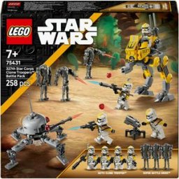 Lego Juego de construcción Pack de Combate: Soldados Clon del 327 Cuerpo Estelar Star Wars - 75431.