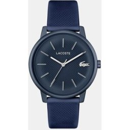 Lacoste Reloj de hombre 12.12 Move 2011241 de silicona azul. Azul
