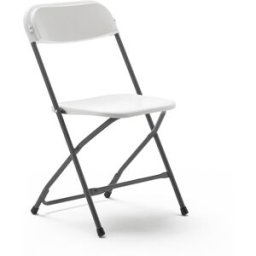 BriCor Silla Plegable Resina. Blanco