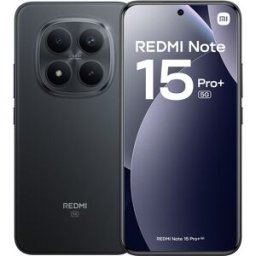 Xiaomi Redmi Note 15 Pro Plus 5G 8GB + 256 GB móvil libre. (256 GB + 8 GB RAM) Negro