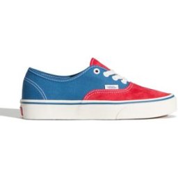 Vans Zapatillas casual unisex Authentic . (40,5) Rojo / Azul marino