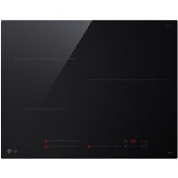 LG Placa de inducción con zona grande 28cm - CI5Z2420BN. Cristal negro