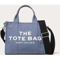 Marc Jacobs Bolso de mano Tote Mini de tejido. Azul