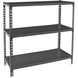SIMONRACK Estantería metálica Simonclick Superplus 3 Baldas 110x90x30 cm. (110 x 90 x 30 cm) Antracita