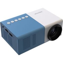 Prixton Proyector portátil Cinema Mini azul/blanco. Azul / Blanco